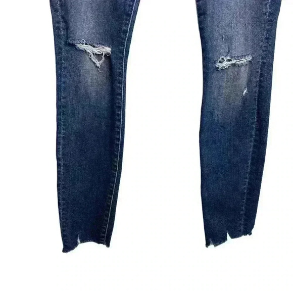 Mother high waisted looker ankle fray get your groove back Size 24 - Picture 4 of 11